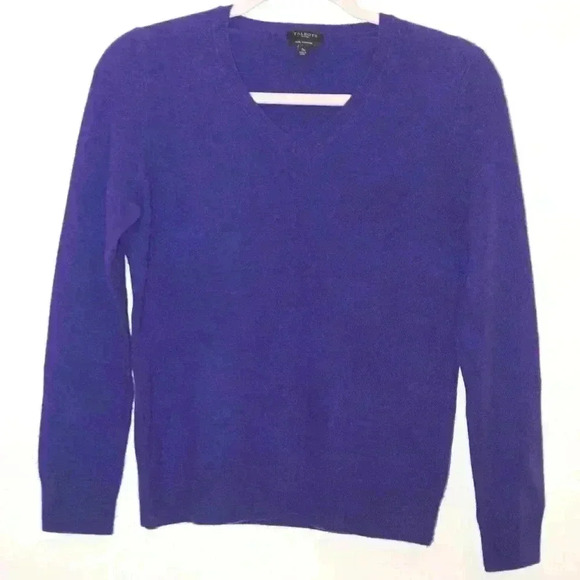 TALBOTS PETITES CASHMERE SWEATER - Picture 2 of 4